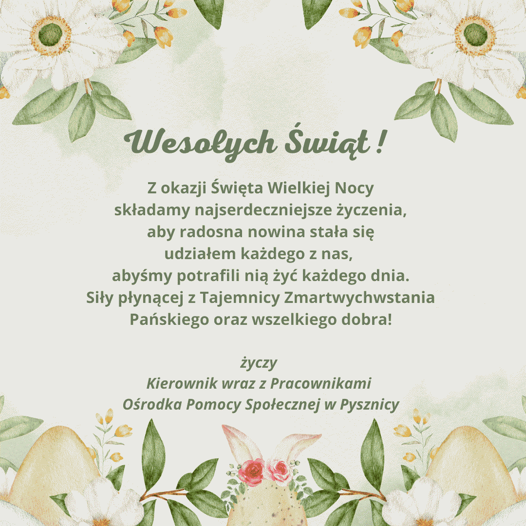 Życzenia Wielkanocne 2025